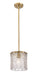 Pendant Z-Lite 1943P8-MGLD Modern Gold Glacier 1 Light Pendant Z-Lite