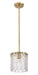 Pendant Z-Lite 1943P8-MGLD Modern Gold Glacier 1 Light Pendant Z-Lite