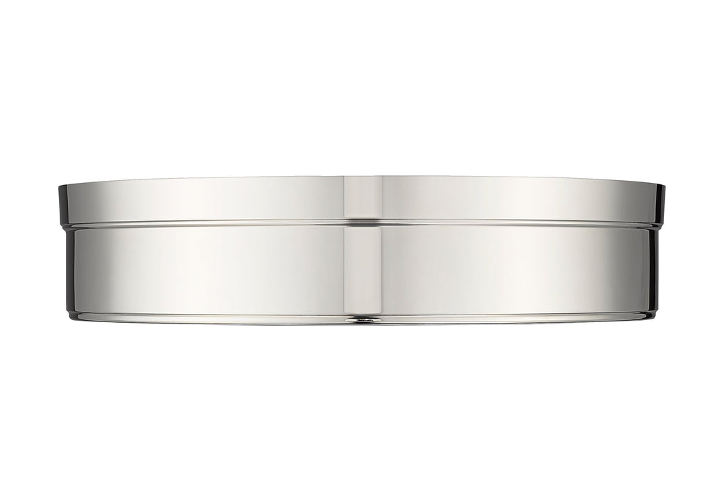 Flush Mount Z-Lite 1944F15-PN-LED Polished Nickel Anders 1 Light Flush Mount Z-Lite