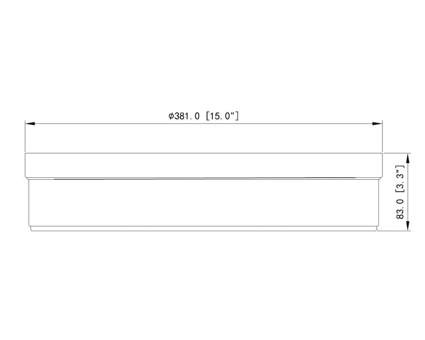 Flush Mount Z-Lite 1944F15-PN-LED Polished Nickel Anders 1 Light Flush Mount Z-Lite