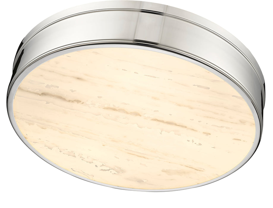 Flush Mount Z-Lite 1944F22-PN-LED Polished Nickel Anders 3 Light Flush Mount Z-Lite
