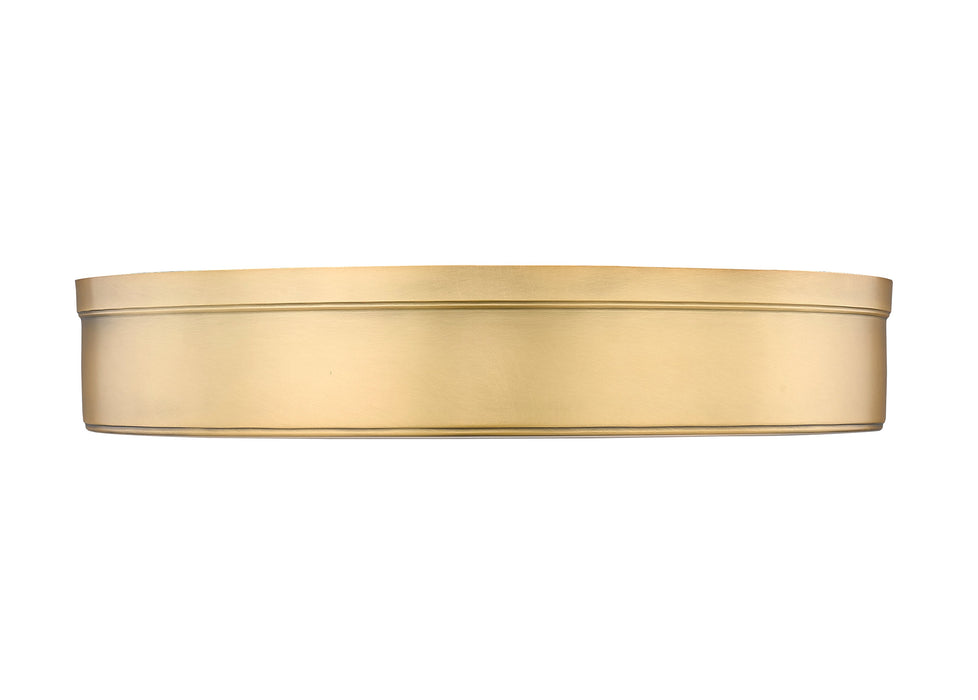 Flush Mount Z-Lite 1944F22-RB-LED Rubbed Brass Anders 3 Light Flush Mount Z-Lite