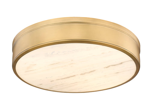 Flush Mount Z-Lite 1944F22-RB-LED Rubbed Brass Anders 3 Light Flush Mount Z-Lite