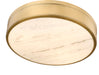 Flush Mount Z-Lite 1944F22-RB-LED Rubbed Brass Anders 3 Light Flush Mount Z-Lite
