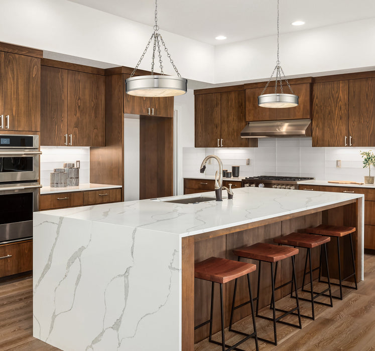 Chandelier Z-Lite 1944P22-PN-LED Polished Nickel Anders 3 Light Chandelier Z-Lite