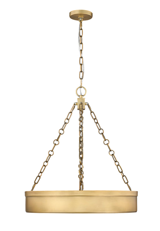 Chandelier Z-Lite 1944P22-RB-LED Rubbed Brass Anders 3 Light Chandelier Z-Lite