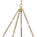 Chandelier Z-Lite 1944P22-RB-LED Rubbed Brass Anders 3 Light Chandelier Z-Lite