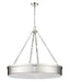 Chandelier Z-Lite 1944P33-PN-LED Polished Nickel Anders 3 Light Chandelier Z-Lite