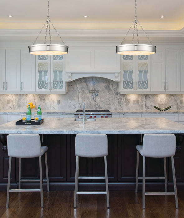 Chandelier Z-Lite 1944P33-PN-LED Polished Nickel Anders 3 Light Chandelier Z-Lite