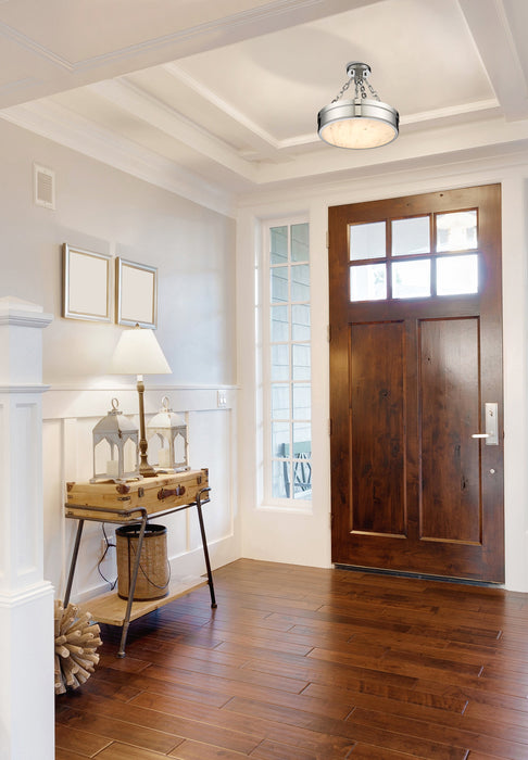 Semi Flush Mount Z-Lite 1944SF15-PN-LED Polished Nickel Anders 1 Light Semi Flush Mount Z-Lite