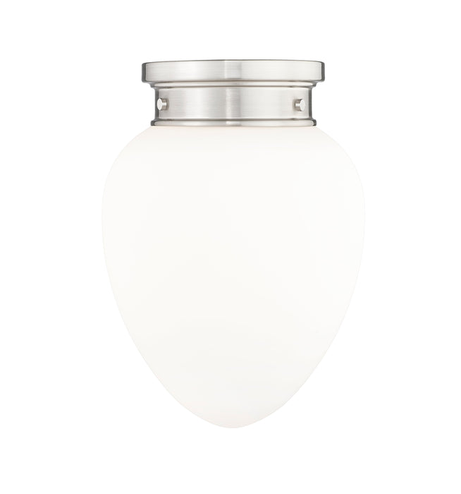 Flush Mount Z-Lite 1945F9-BN Brushed Nickel Gideon 1 Light Flush Mount Z-Lite