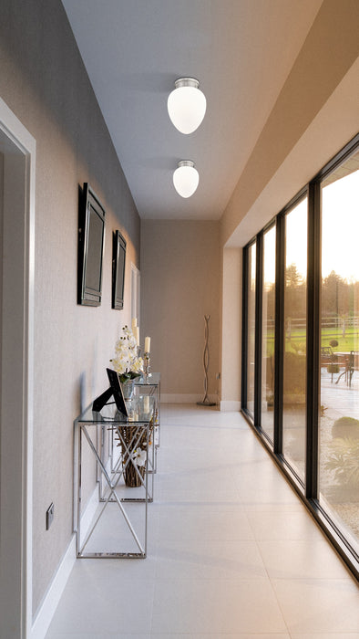 Flush Mount Z-Lite 1945F9-BN Brushed Nickel Gideon 1 Light Flush Mount Z-Lite