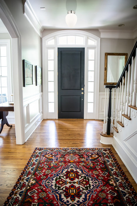 Flush Mount Z-Lite 1945F9-PN Polished Nickel Gideon 1 Light Flush Mount Z-Lite