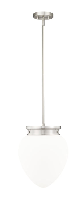 Pendant Z-Lite 1945P12-BN Brushed Nickel Gideon 1 Light Pendant Z-Lite