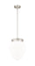 Pendant Z-Lite 1945P12-BN Brushed Nickel Gideon 1 Light Pendant Z-Lite