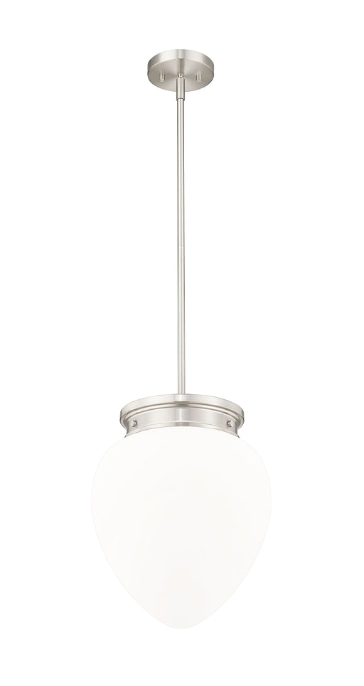 Pendant Z-Lite 1945P12-BN Brushed Nickel Gideon 1 Light Pendant Z-Lite