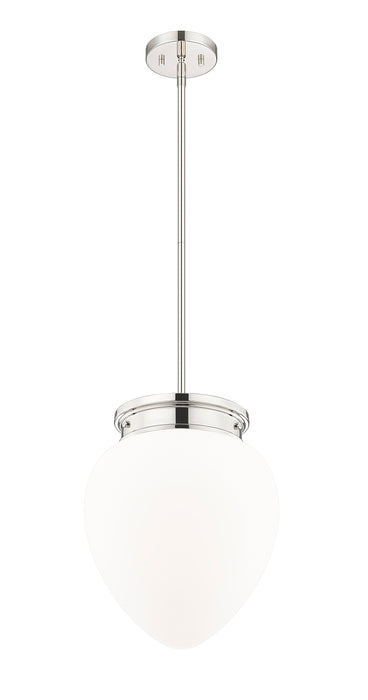 Pendant Z-Lite 1945P12-PN Polished Nickel Gideon 1 Light Pendant Z-Lite