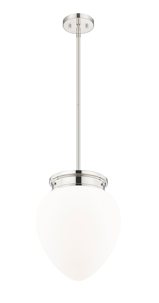 Pendant Z-Lite 1945P12-PN Polished Nickel Gideon 1 Light Pendant Z-Lite