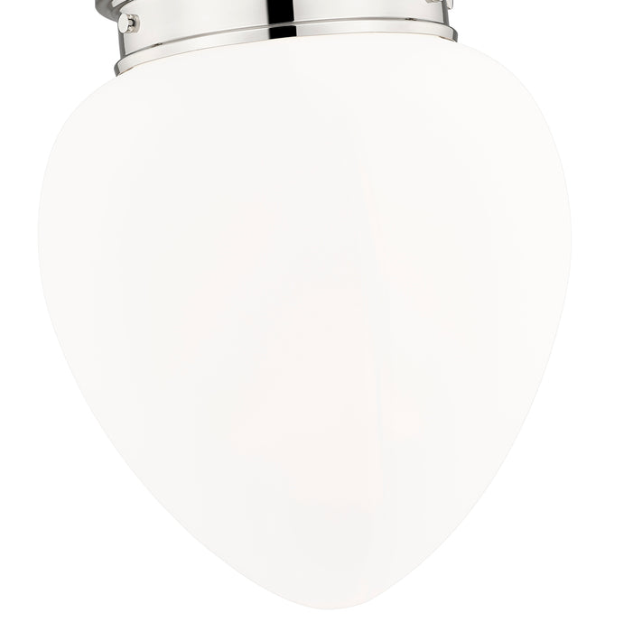 Pendant Z-Lite 1945P12-PN Polished Nickel Gideon 1 Light Pendant Z-Lite