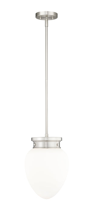 Pendant Z-Lite 1945P9-BN Brushed Nickel Gideon 1 Light Pendant Z-Lite