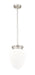 Pendant Z-Lite 1945P9-BN Brushed Nickel Gideon 1 Light Pendant Z-Lite