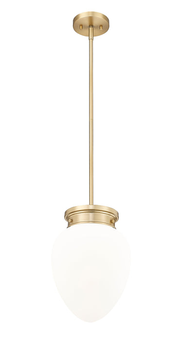 Pendant Z-Lite 1945P9-MGLD Modern Gold Gideon 1 Light Pendant Z-Lite