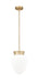 Pendant Z-Lite 1945P9-MGLD Modern Gold Gideon 1 Light Pendant Z-Lite
