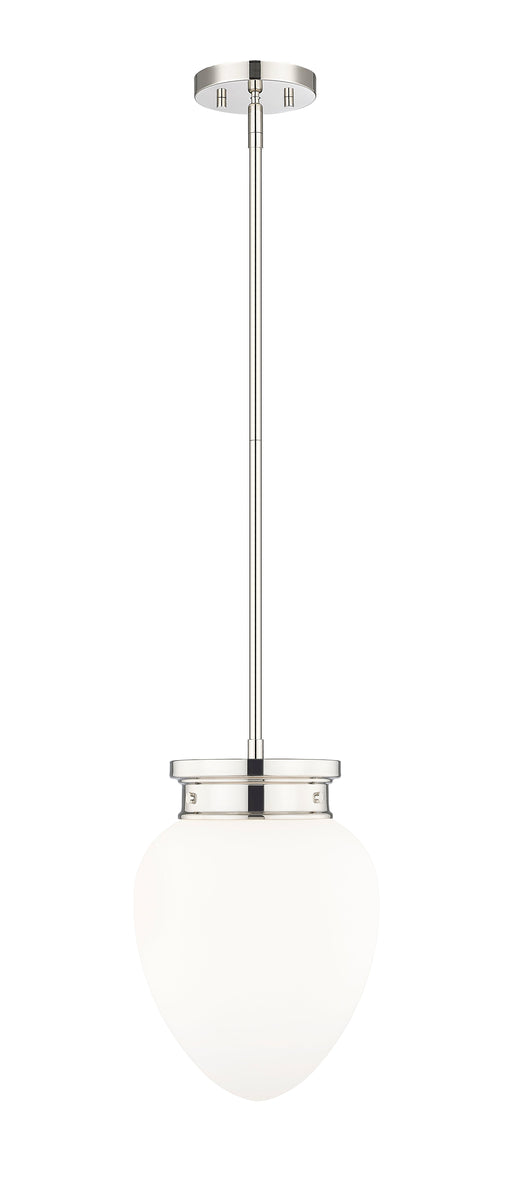 Pendant Z-Lite 1945P9-PN Polished Nickel Gideon 1 Light Pendant Z-Lite