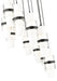 Chandelier Z-Lite 1946P-11R-MB Matte Black Cayden 11 Light Chandelier Z-Lite