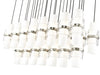 Linear Chandelier Z-Lite 1946P-23L-BN Brushed Nickel Cayden 23 Light Linear Chandelier Z-Lite