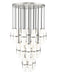 Chandelier Z-Lite 1946P-27R-BN Brushed Nickel Cayden 27 Light Chandelier Z-Lite