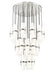 Chandelier Z-Lite 1946P-27R-BN Brushed Nickel Cayden 27 Light Chandelier Z-Lite