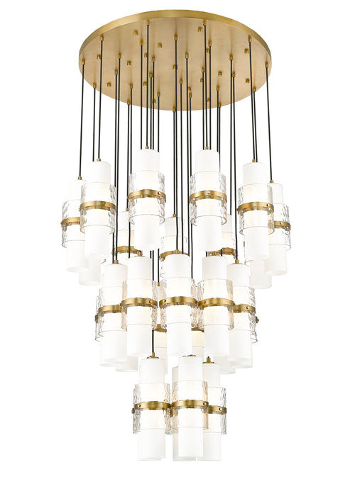 Chandelier Z-Lite 1946P-27R-MGLD Modern Gold Cayden 27 Light Chandelier Z-Lite