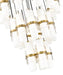 Chandelier Z-Lite 1946P-27R-MGLD Modern Gold Cayden 27 Light Chandelier Z-Lite