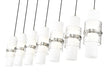 Linear Chandelier Z-Lite 1946P-7L-BN Brushed Nickel Cayden 7 Light Linear Chandelier Z-Lite