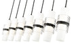 Linear Chandelier Z-Lite 1946P-7L-MB Matte Black Cayden 7 Light Linear Chandelier Z-Lite
