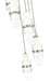 Chandelier Z-Lite 1946P-7R-BN Brushed Nickel Cayden 7 Light Chandelier Z-Lite