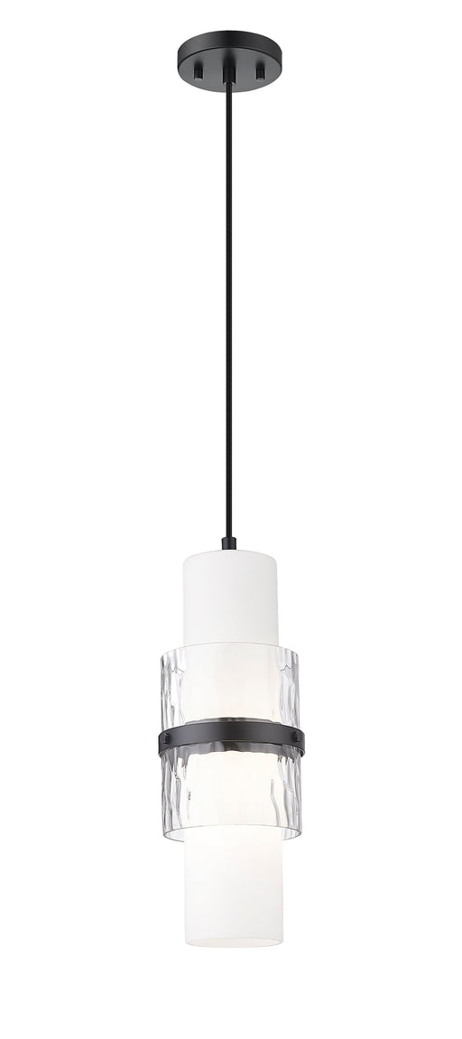 Pendant Z-Lite 1946P-MB Matte Black Cayden 1 Light Pendant Z-Lite