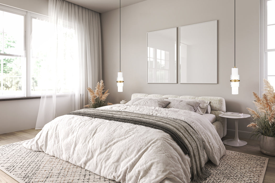 Pendant Z-Lite 1946P-MGLD Modern Gold Cayden 1 Light Pendant Z-Lite