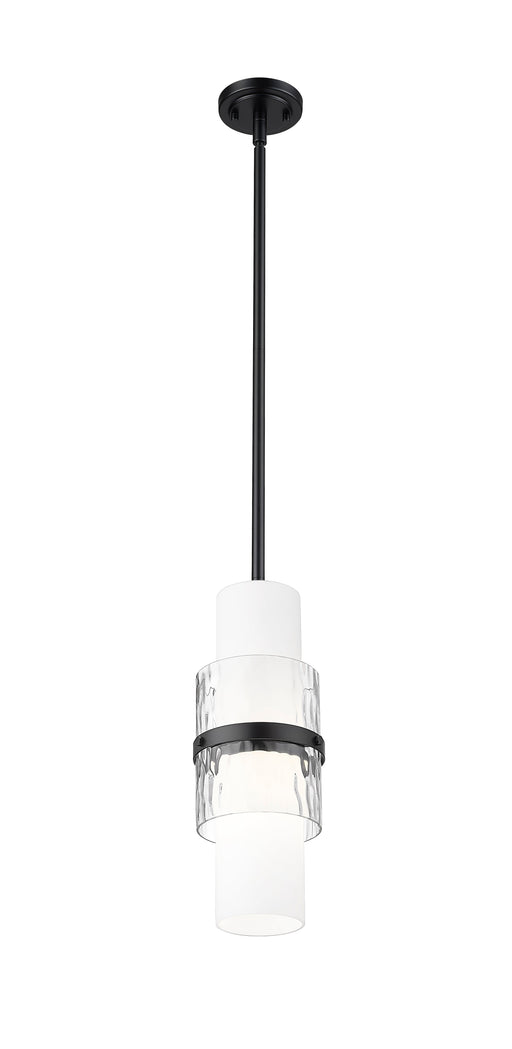 Pendant Z-Lite 1946P-ROD-MB Matte Black Cayden 1 Light Pendant Z-Lite