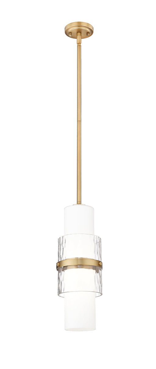 Pendant Z-Lite 1946P-ROD-MGLD Modern Gold Cayden 1 Light Pendant Z-Lite