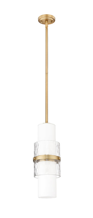 Pendant Z-Lite 1946P-ROD-MGLD Modern Gold Cayden 1 Light Pendant Z-Lite