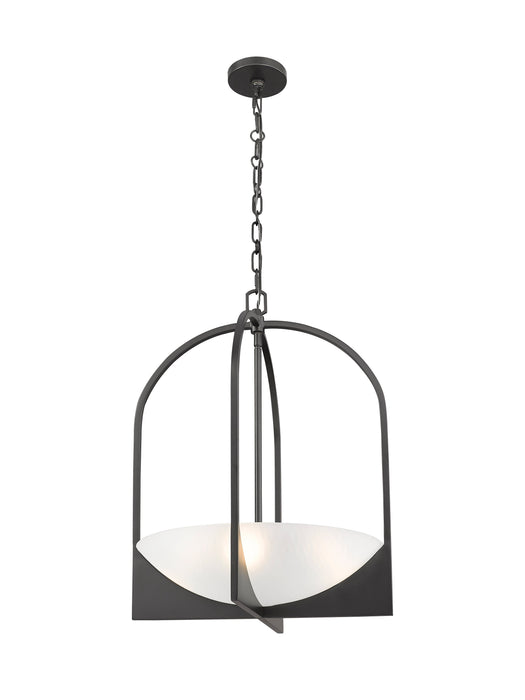 Pendant Z-Lite 1947-24MB Matte Black Devon 4 Light Pendant Z-Lite