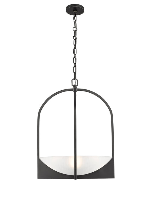Pendant Z-Lite 1947-24MB Matte Black Devon 4 Light Pendant Z-Lite