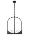 Pendant Z-Lite 1947-24MB Matte Black Devon 4 Light Pendant Z-Lite