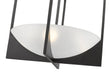 Pendant Z-Lite 1947-24MB Matte Black Devon 4 Light Pendant Z-Lite