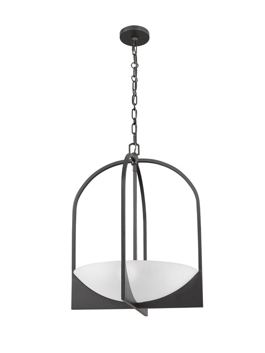 Pendant Z-Lite 1947-24MB Matte Black Devon 4 Light Pendant Z-Lite