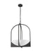 Pendant Z-Lite 1947-24MB Matte Black Devon 4 Light Pendant Z-Lite