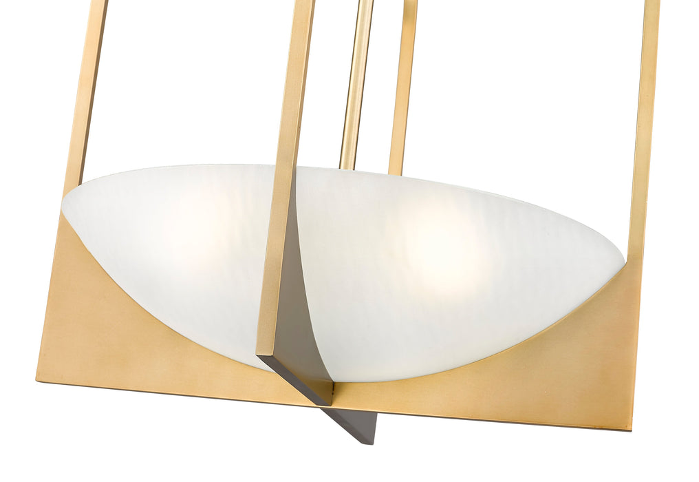 Pendant Z-Lite 1947-24MGLD Modern Gold Devon 4 Light Pendant Z-Lite