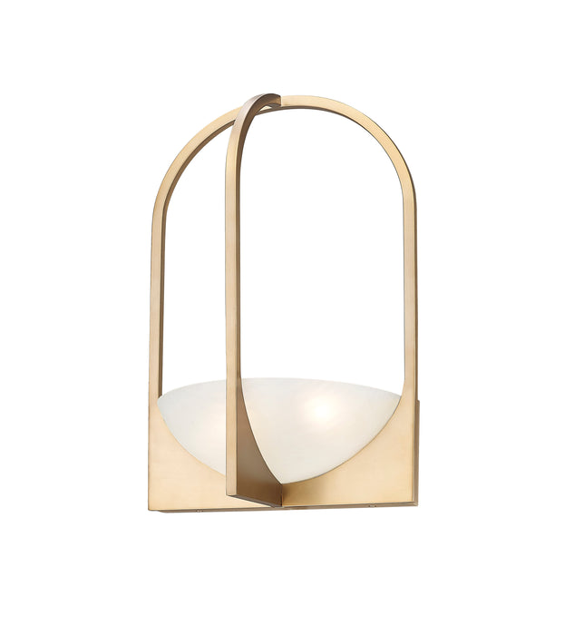 Wall Sconce Z-Lite 1947-2S-MGLD Modern Gold Devon 2 Light Wall Sconce Z-Lite
